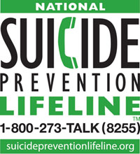 If you have suicidal thoughts or emotional distress, call this number to be directed to the closest crisis center to your location.  
Picture Source: National Suicide Prevention Lifeline 