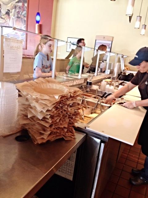 Qdoba prides itself in maintaining both quality and efficiency with their customers needs. 