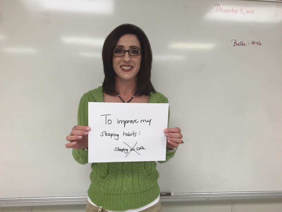 Mrs. Tuttles New Years Resolution is....